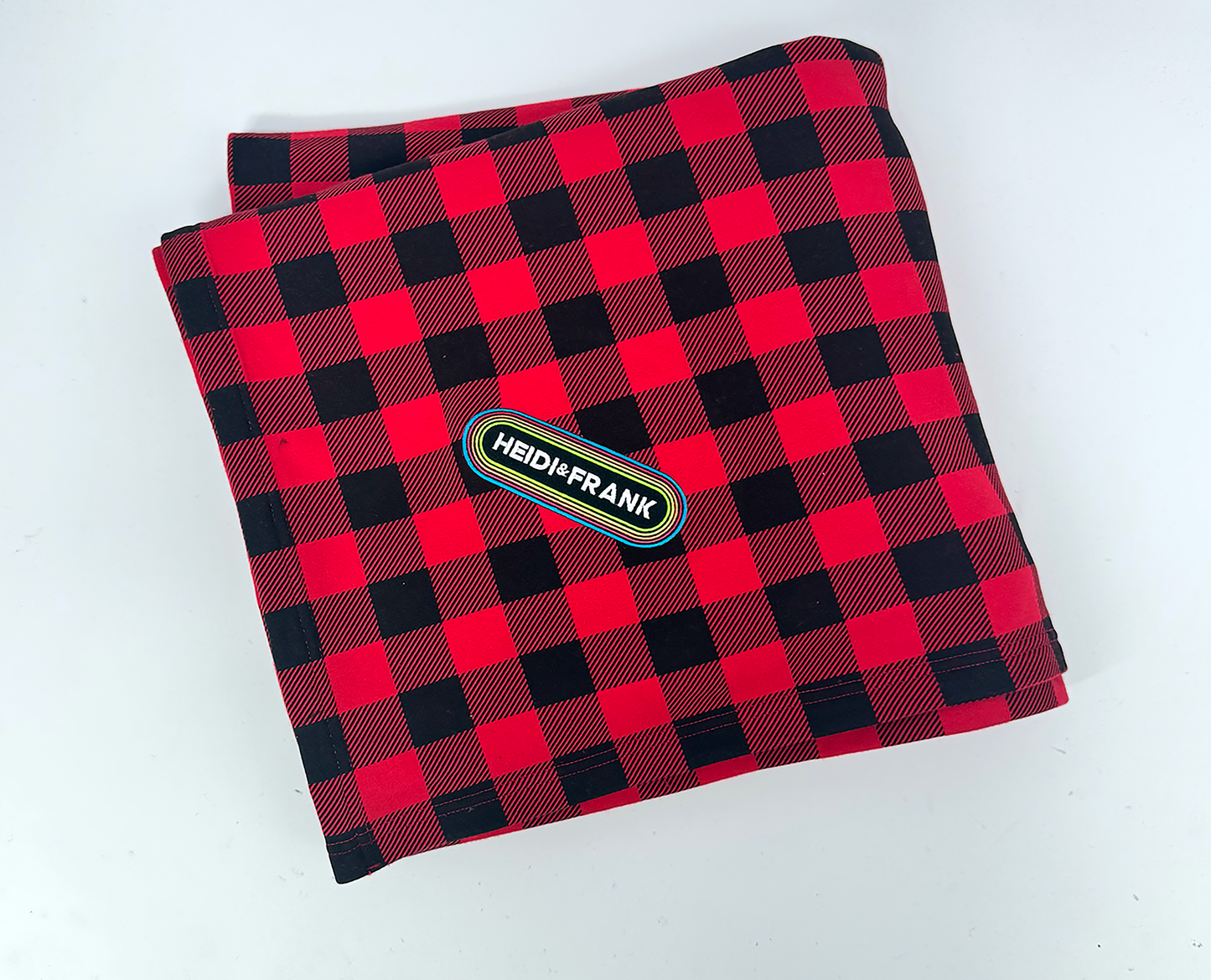 HEIDI & FRANK x KLOS BUFFALO PLAID BLANKET