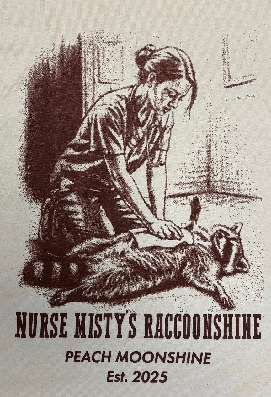 NURSE MISTY'S RACCOONSHINE TEE