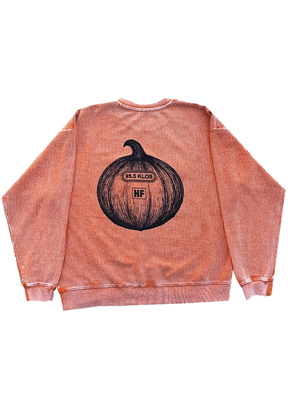 CHEERY PUMPKIN - CozyCord Crewneck Sweater